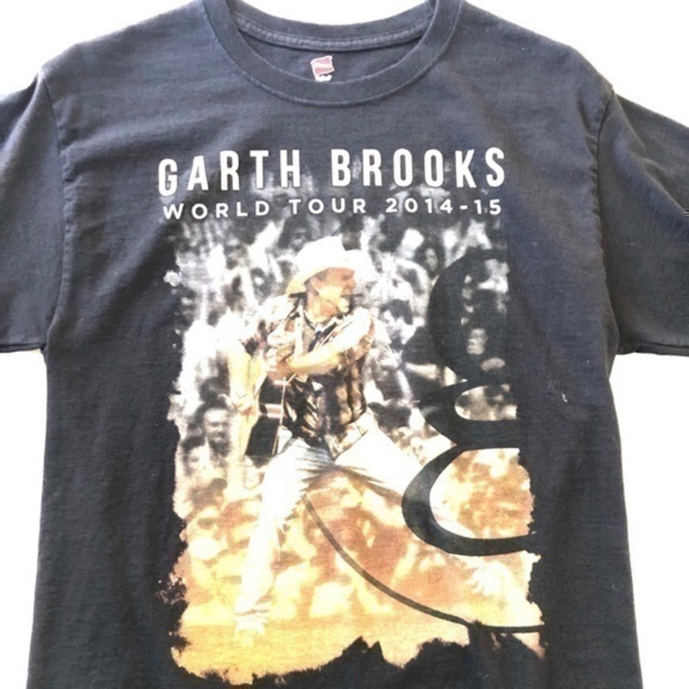 Garth Brooks World Tour T Shirt 2014-15 2015  Med